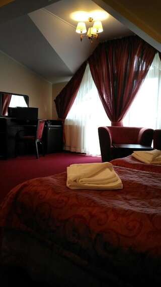 Отель Hotel Umina Чорштын Двухместный номер с 2 отдельными кроватями и окном-1