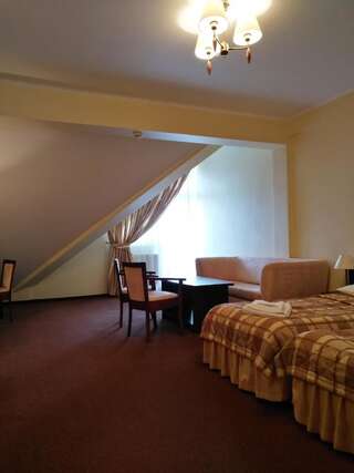 Отель Hotel Umina Чорштын Двухместный номер с 2 отдельными кроватями и окном-4